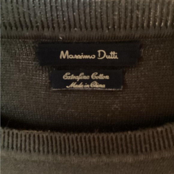 EUC Massimo Dutti striped knit tee - Picture 5 of 5
